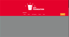 Desktop Screenshot of kfcfoundation.org